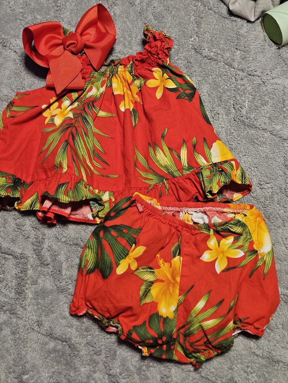 Infant Girls Dress With Bloomers